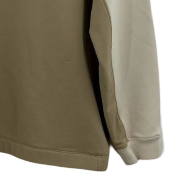 Nike Golf Therma-Fit 1/4 Zip Colorblock Pullover Sweatshirt Tan/Khaki Men’s S - Picture 8 of 11